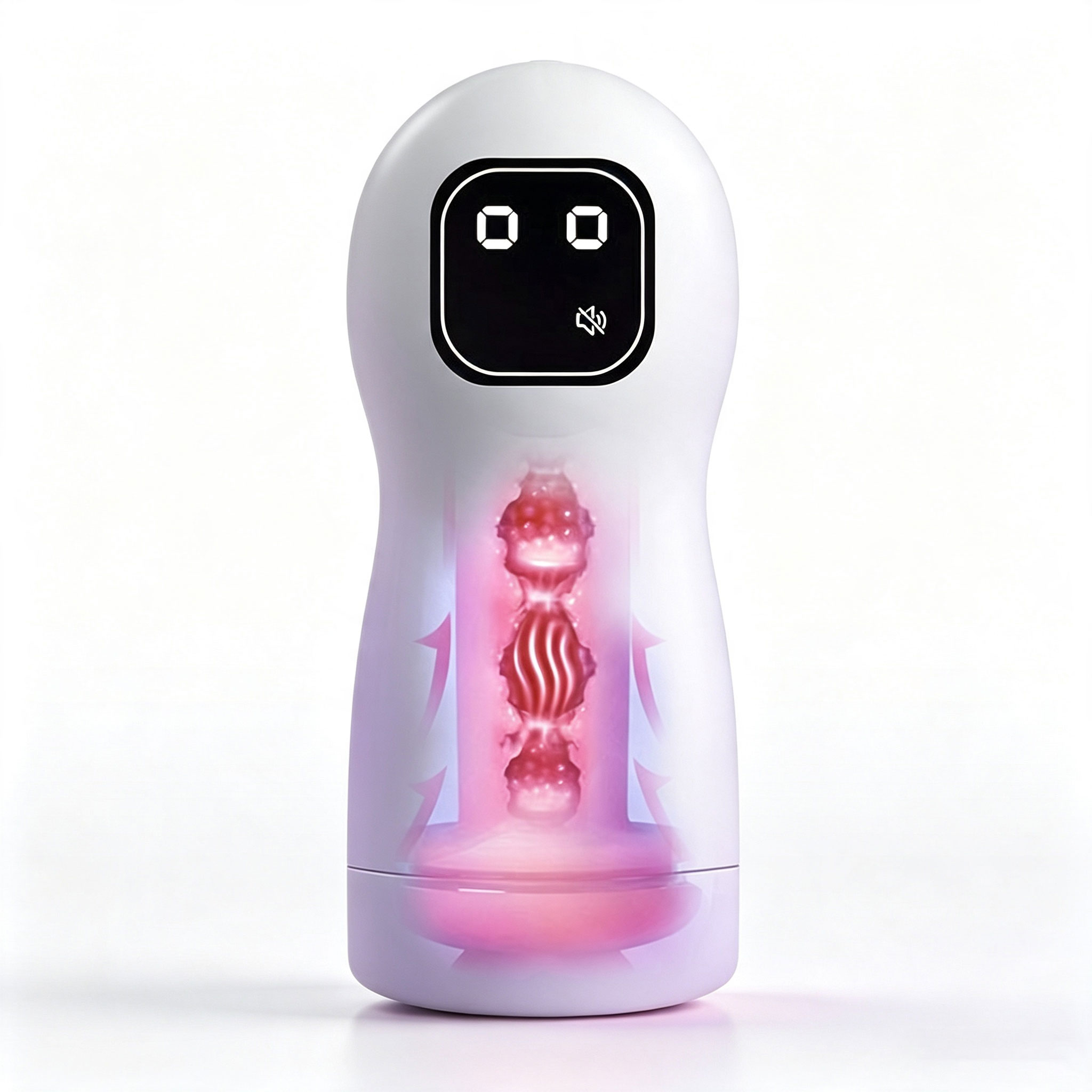 Suction Machine Medical - Męski masturbator w kształcie realistycznej pochwy,