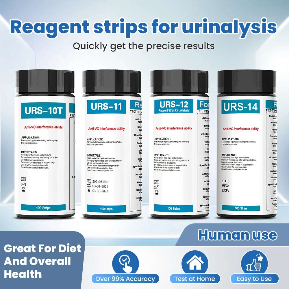 Urinalysis Reagent Strip - Weterynaryjne ludzkie paski testowe do analizatora