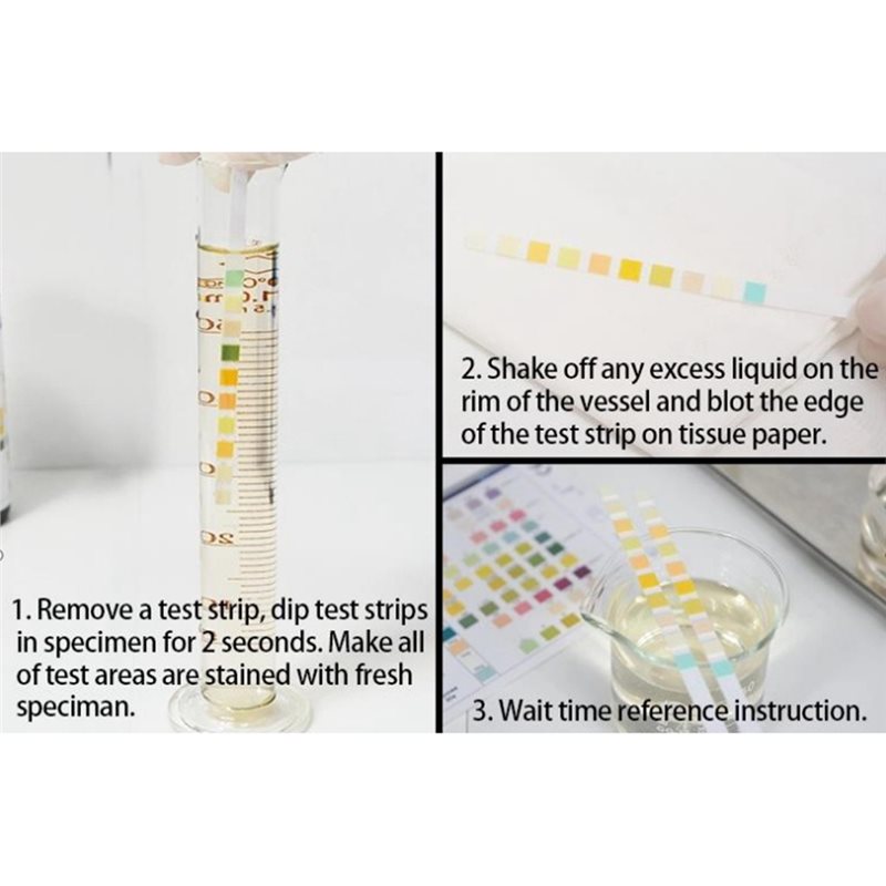 Paski testowe do analizy moczu – Urinalysis Reagent Strip recenzja i cena