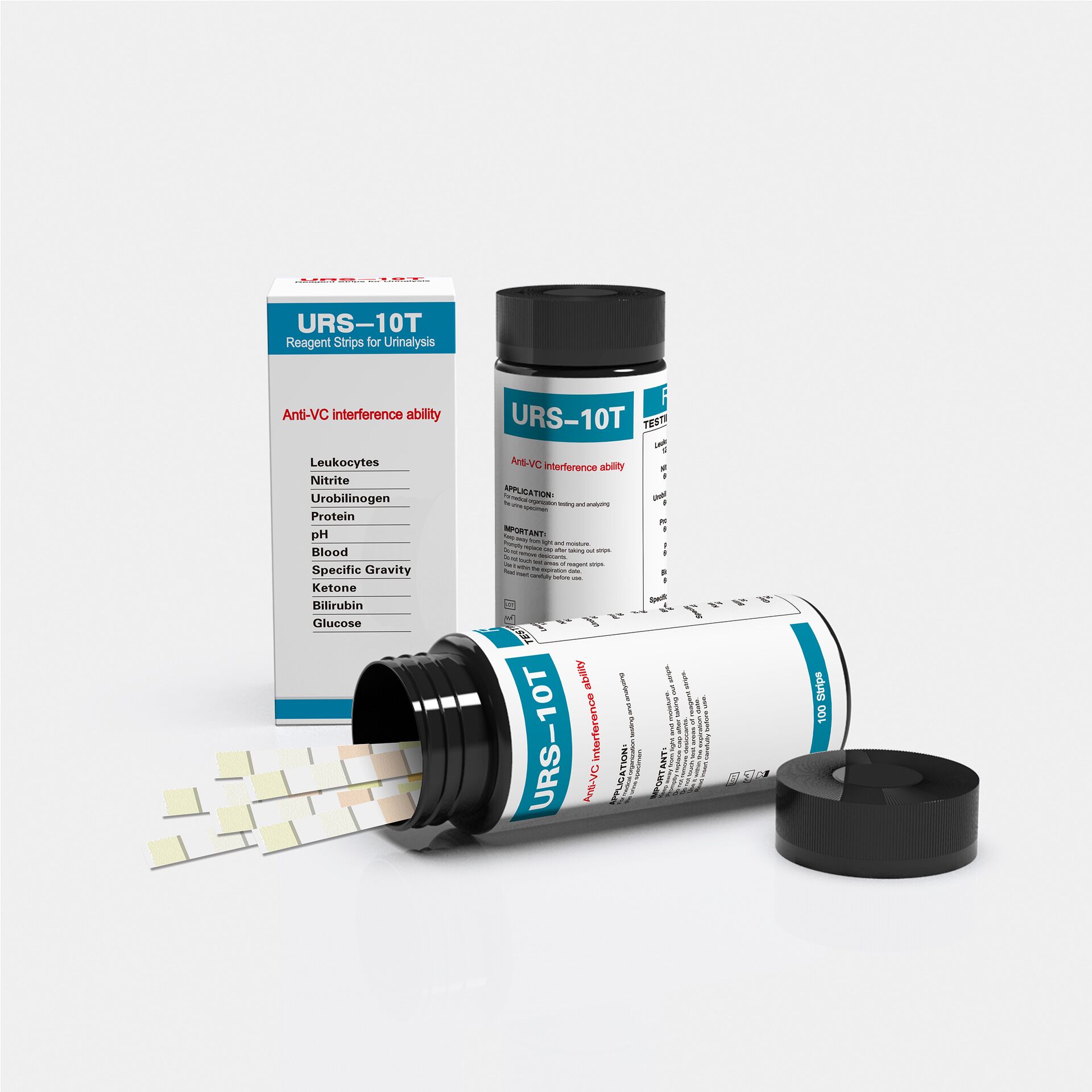 URS-10T Paski testowe do moczu – Urinalysis Reagent Strip recenzja i cena