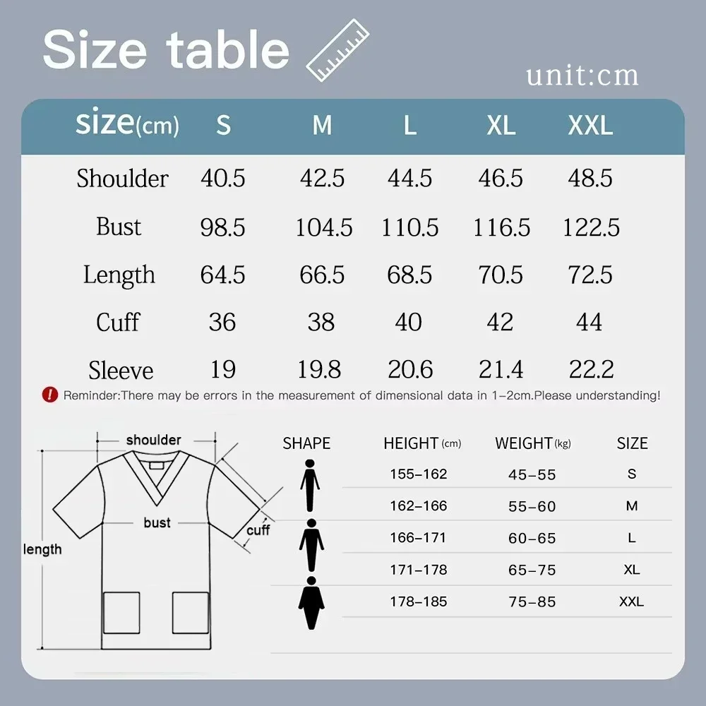 Women Short Sleeve V Neck Shir – Medical Lab Hospital recenzja i cena